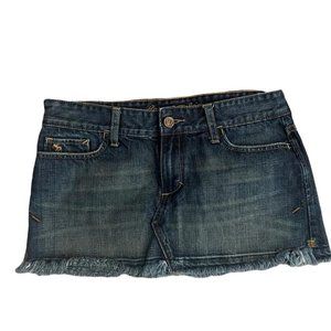 Y2k Abercrombie and Fitch Micro Mini Denim Skirt